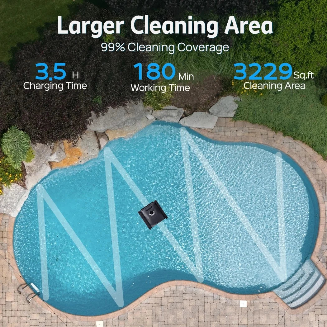 summer.co Cordless Pool Cleaner Robot