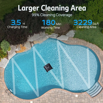 summer.co Cordless Pool Cleaner Robot